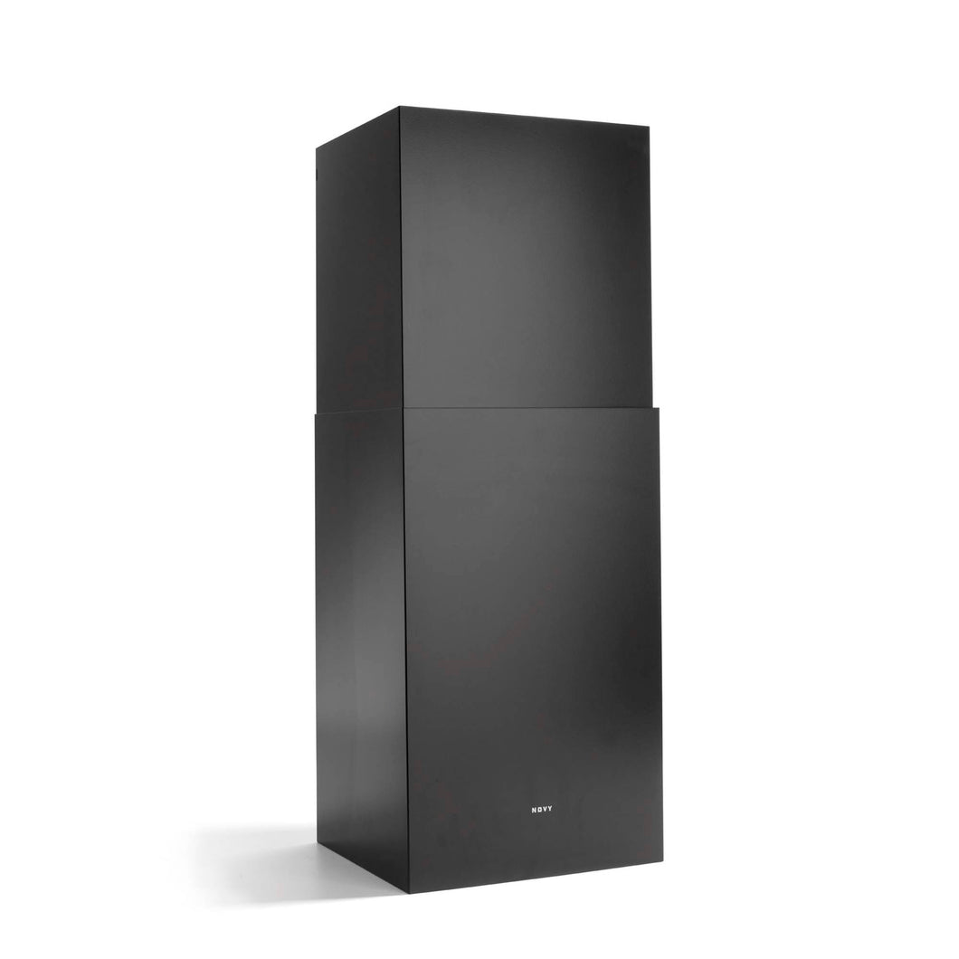 Novy chimney extension option B black 7642101