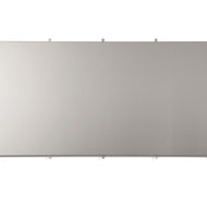 Novy backsplash panel 150cm stainless steel height 75cm 7200275
