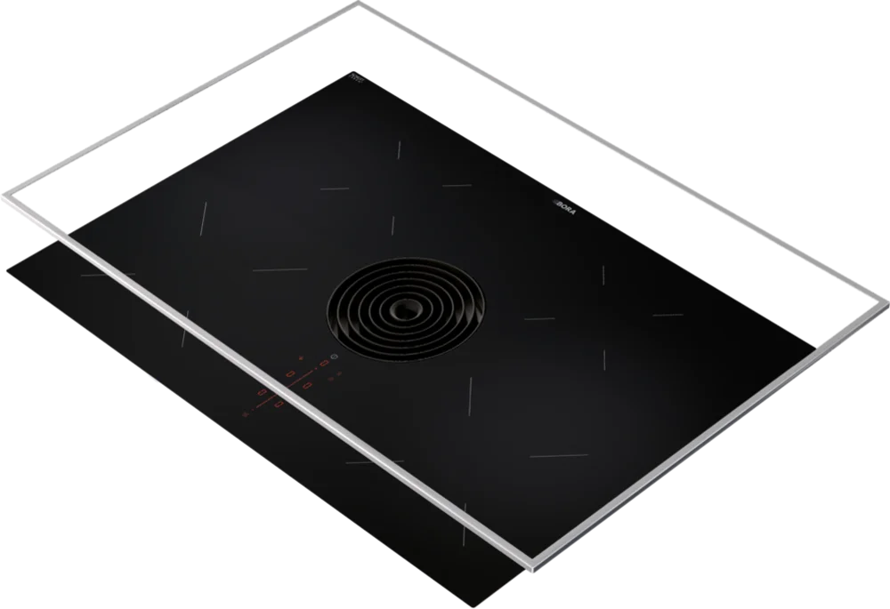 Cooktop Frame BORA BKR760 Cooktop frame for width 760mm – Ducting Superstore