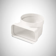 Elica Rectangular Round Bend, cod. 1052Q
