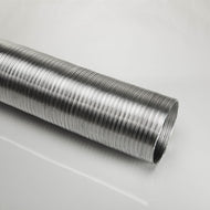 Elica Aluminium round hosel l.3000 Ø125, cod. 5D300A